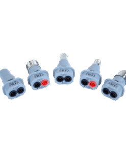 Alternative view of Megger LA-KIT Lamp Adaptor Kit – Versatile IEC61010-Compliant Electrical Testing Solution for Electricians with 5 Common Adaptors & Portable Carry Case