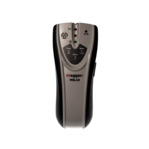 Megger MSL10 Stud Locator - Precision Detection for Wooden Studs, Metal Joists, and Live AC Cables with Adjustable Depth & Audible-Visual Indicators