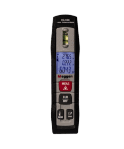 Megger MLM50 Laser Distance Meter - 50m Range, High Precision 1.5mm, Auto Area & Volume Calculation, Durable IP54 Case, Memory Function with Built-in Spirit Level