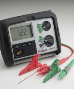 Megger LTW325-EU-BS Loop Impedance & RCD Tester - 2 Wire 440V AC, Combined Testing Device for Electrical Safety