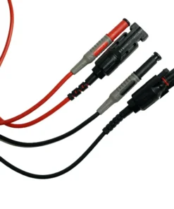 Alternative view of Sefram SA164 Test Lead - CAT III 1500V Certified, 20A Current Capacity with MC4 Connectors for Photovoltaic Systems