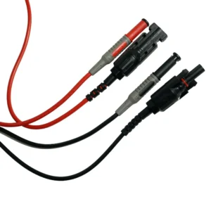 Alternative view of Sefram SA164 Test Lead - CAT III 1500V Certified, 20A Current Capacity with MC4 Connectors for Photovoltaic Systems