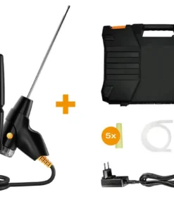 Alternative view of Testo 310 II Flue Gas Analyzer with Smart App Integration – Accurate Measurement for O2, CO, CO2, Pressure, and Temperature