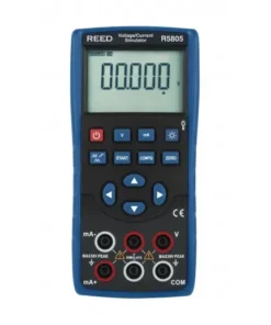 REED R5805 Voltage/Current Simulator with 6-Digit LCD Display, LED Flashlight, and Auto Calibration