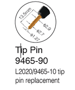 Alternative view of Hioki 9465-90 Replacement Tip Pin for 9465-10 – Professional Precision Tool