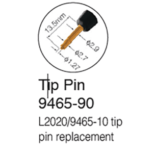 Alternative view of Hioki 9465-90 Replacement Tip Pin for 9465-10 – Professional Precision Tool
