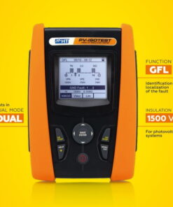 Alternative view of HT Instruments PV-ISOTEST Multifunction Tester for Photovoltaic Systems Up to 1,500V DC