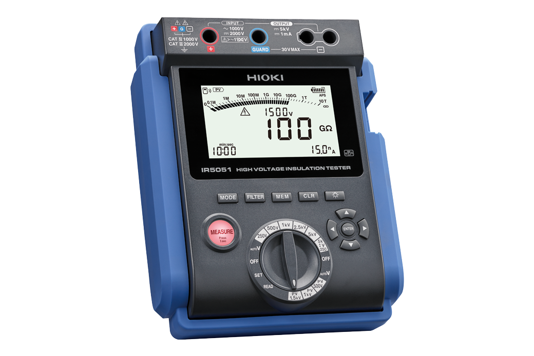 HIOKI IR5051 Advanced Insulation Tester - Precise 10 TΩ Resistance