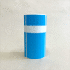 OPT-BLUE Direct Thermal Blue test and tag roll (250 tags)