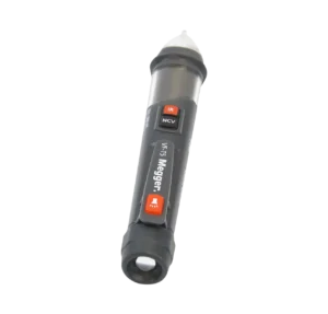 Megger VF-T5 voltage detector LED torch and laser thermometer controls