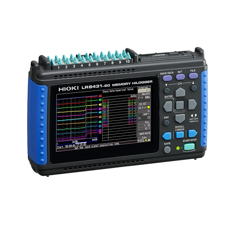 HIOKI LR8431-20 simultaneous multi-channel voltage