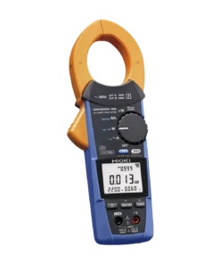 CM3286-50 power quality analyzer four-parameter display showing voltage current power and power factor