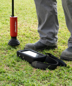 Find the source of an outdoor water leak.