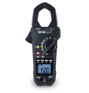 FLIR CM78-PV CAT III 1500V solar clamp meter with MC4 test leads