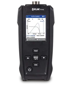 FLIR PV48 solar panel I-V curve tracer with MC4 PV connectors