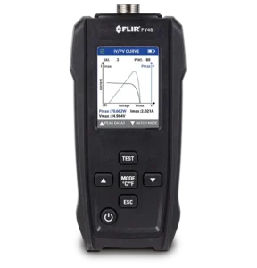 FLIR PV48 solar panel I-V curve tracer with MC4 PV connectors