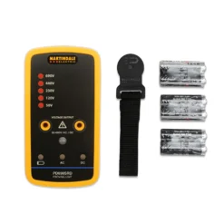VI15000 CAT IV 1000V voltage indicator close-up showing LED threshold display