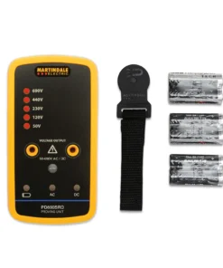 VI15000 CAT IV 1000V voltage indicator close-up showing LED threshold display