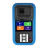 Metrel MI3136 touch screen display showing socket test Pass/Fail result
