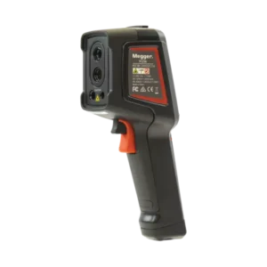 Megger TC256 thermal imager 2.4 inch colour LCD showing switchboard hot spot