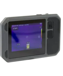 TC256P infrared thermal image showing hot spot on switchboard termination