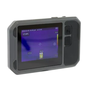 TC256P infrared thermal image showing hot spot on switchboard termination