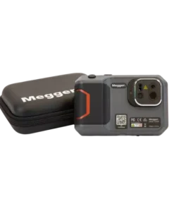 Megger TC256P thermal camera with carry case, USB-C cable and wrist strap accessories