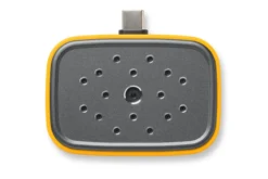 Fluke iSee ii01 real-time dB display with SoundMap acoustic overlay on Android screen