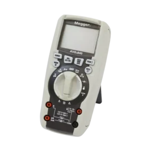 Megger AVO840 Low-Z mode voltage measurement on switchboard