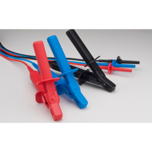 HV Test Lead Sets with 10 kV Large Clips