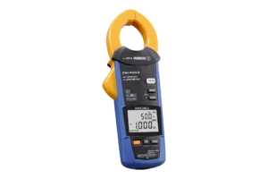 Hioki CM4002 AC leakage clamp meter front view showing digital display