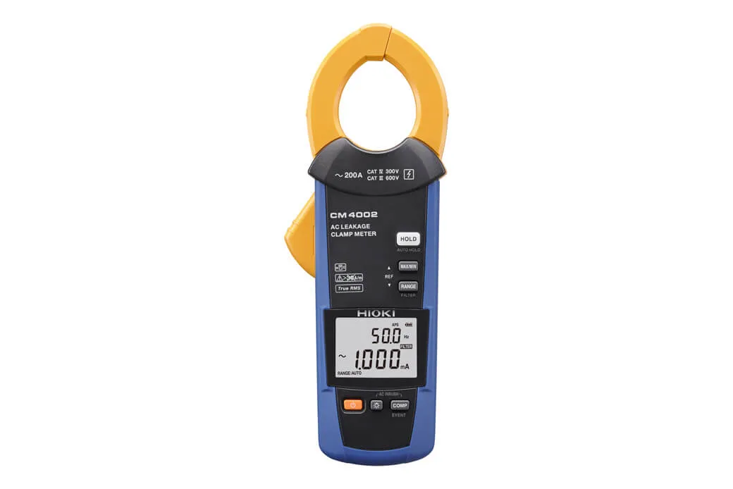 Hioki CM4002 AC Leakage Clamp Meter — Find Nuisance RCD Trips Down to 0.001 mA - Image 2