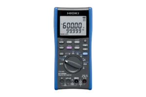 Hioki DT4282 digital multimeter front view showing 60,000 count dual display