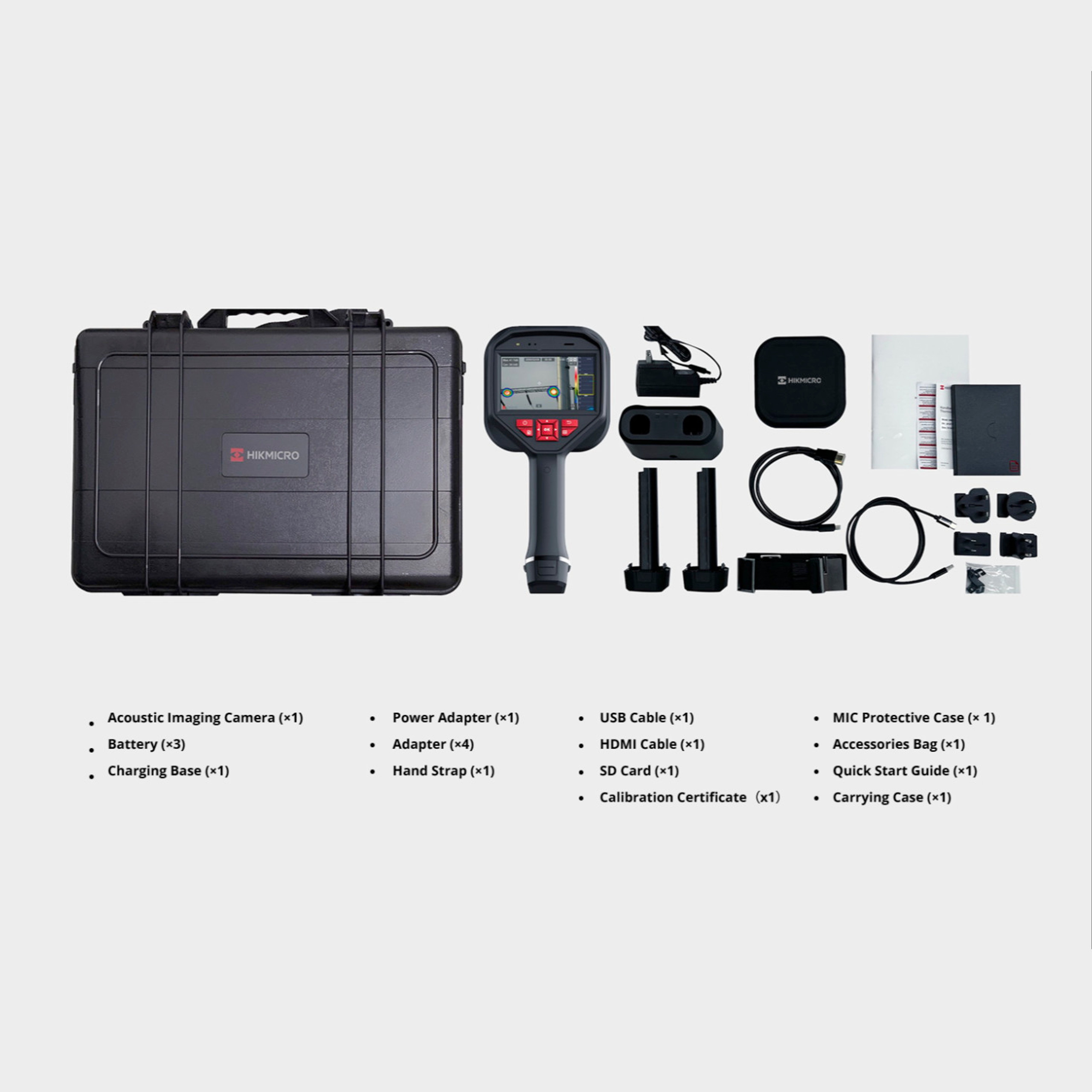 HIKMICRO AI56 Acoustic Imaging Camera - Advanced Gas Leak Detection & Partial Discharge Analysis Tool - Image 5